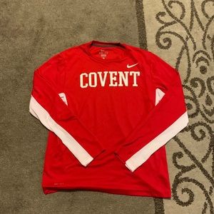 Vintage NCAA Player Covent Nike Long Sleeve Tee Shirt